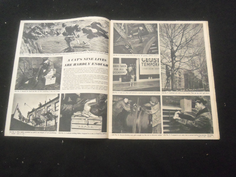 1947 APRIL 27 SYRACUSE HERALD AMERICAN PARADE MAGAZINE - SHOWER TIME - SP 886T