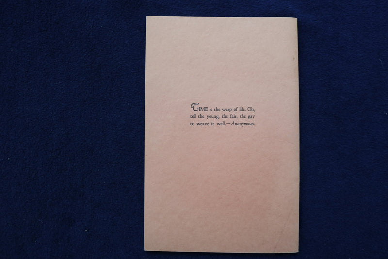 1937 PETER H. MITCHELL CLOCK COLLECTION CATALOGUE SOFTCOVER BOOK - K 777