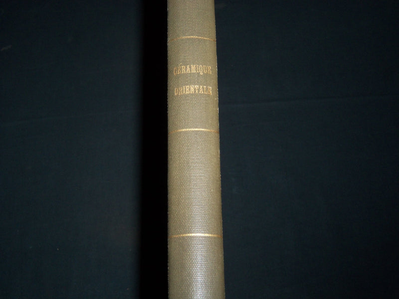 1920'S CERAMIQUE ORIENTALE FRENCH VOLUME - GREAT PLATES - Z 95