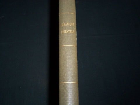 1920'S CERAMIQUE ORIENTALE FRENCH VOLUME - GREAT PLATES - Z 95