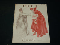 1905 APRIL 6 LIFE MAGAZINE - HENRY HUTT COVER - EASTER NUMBER - B 4589L