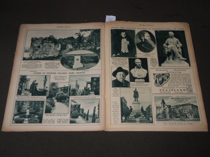 1933 FEB 11 MID-WEEK PICTORIAL MAGAZINE SECTION - FRANKLIN D. ROOSEVELT - J 3210