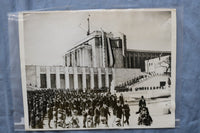 1930'S-1940'S FRENCH PRESIDENT ALBERT LEBRUN WIRE PHOTOGRAPHS- LOT OF 8 - K 3140
