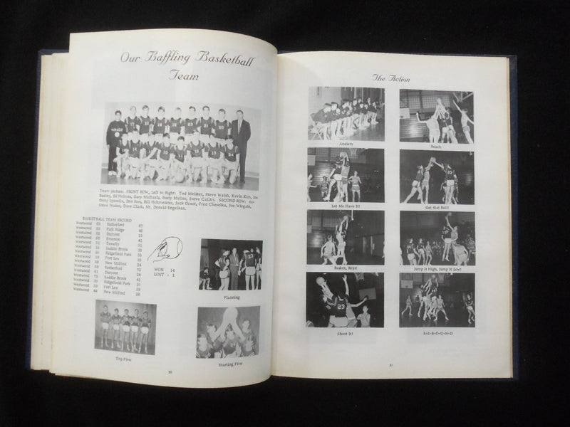 1967 LINCOLN LOG WESTWOOD JUNIOR HIGH SCHOOL YEARBOOK - WESTWOOD, NJ - YB 3190