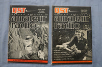 1934-1951 QST AMATEUR RADIO MAGAZINE - LOT OF 18 - O 3912