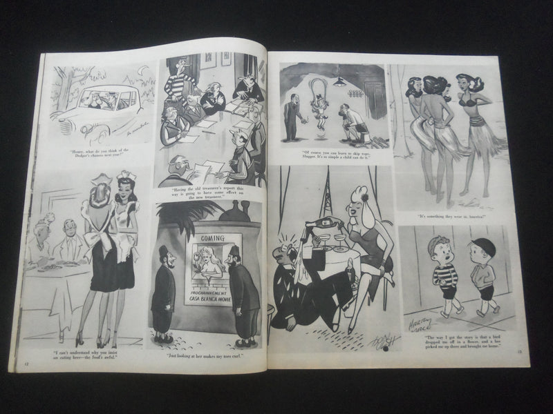1946 DECEMBER LAFF MAGAZINE - NOREEN MORTENSON COVER - RITA HAYWORTH - J 7770