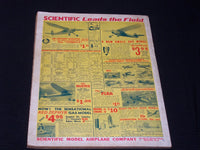1938 SEPTEMBER FLYING ACES MAGAZINE ILLUSTRATED FRONT COVER - E 195