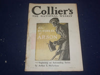 1913 FEBRUARY 8 COLLIER'S MAGAZINE - THE BUSINESS OF ARSON - ST 6701