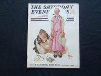 1932 MAR 5 THE SATURDAY EVENING POST MAGAZINE - J.C. LEYENDECKER COVER -SP 1454