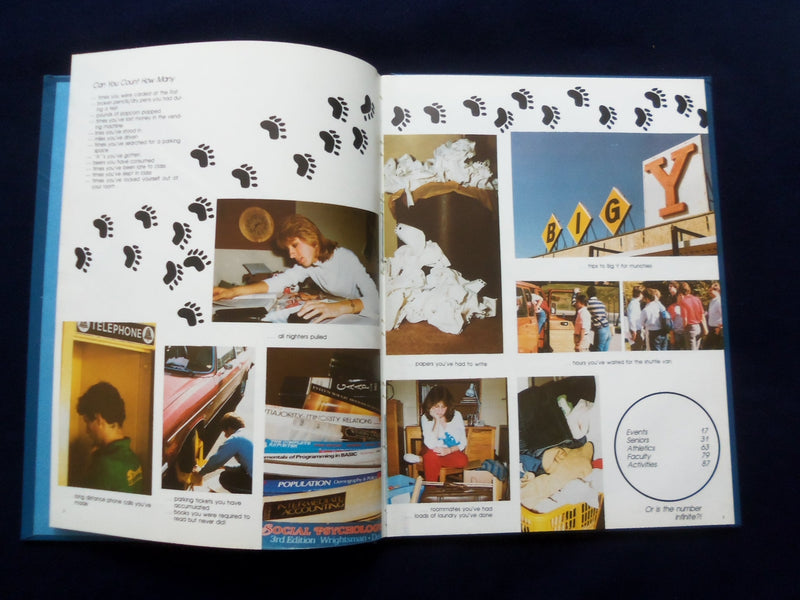 1984 CUPOLA WESTERN NEW ENGLAND COLLEGE YEARBOOK - SPRINGFIELD, MA - YB 3072
