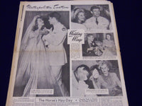 1939-1945 PHILADELPHIA RECORD METROPOLITAN NEWSPAPER SECTIONS LOT OF 13 - UP 69