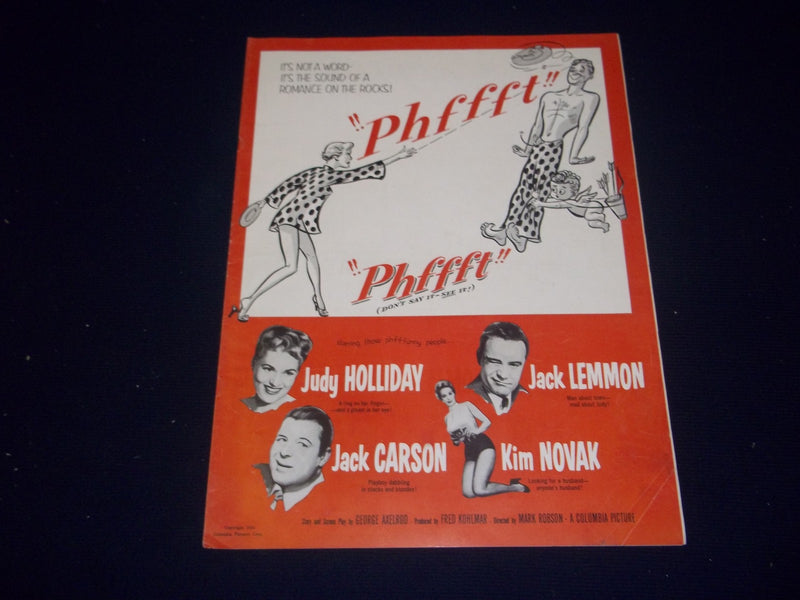 1954 PHFFFT MOVIE PRESS BOOK STARRING JUDY HOLLIDAY & JACK LEMMON - P 112