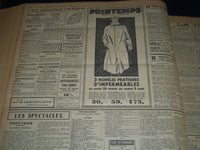 1935 JANUARY-MARCH LE TEMPS FRENCH NEWSPAPER BOUND VOLUME - VB 2