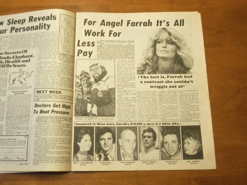 1977 MAY 3 MIDNIGHT NEWSPAPER - THE TRAGEDY THAT HAUNTS ELVIS PRESLEY - NP 4778