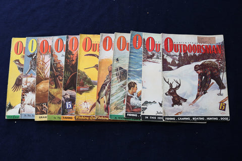 1940 OUTDOORSMAN MAGAZINE - LOT OF 11 - O 3586