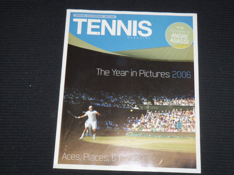 2006 TENNIS MAGAZINE - THE YEAR IN PICTURES COVER - E 9748