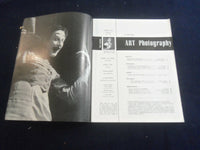1955 JANUARY ART PHOTOGRAPHY MAGAZINE - NICE PHOTOGRAPHS & STORIES - SP 7491V