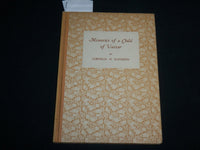 1940 MEMORIES OF A CHILD OF VASSAR BOOK BY CORNELIA RAYMOND - KD 6701