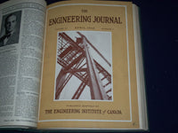 1942 THE ENGINEERING JOURNAL BOUND VOLUME NO. 25 - NICE ADS + COVERS - KD 1405