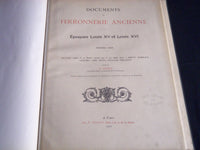 1920-1921 DOCUMENTS DE FERRONNERIE ANCIENNE BY F. CONET VOLUME 1 & 2 - Z 170