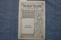 1905 DEC 25 TREMONT THEATRE PROGRAM - THE GALLOPER - RAYMOND HITCHCOCK - K 2611