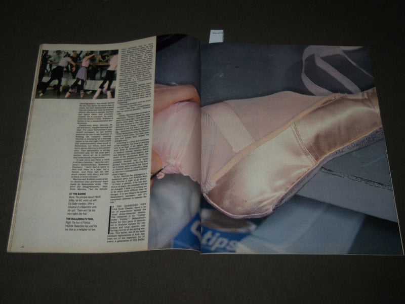 1984 NOV 11 NEW YORK TIMES MAGAZINE SECTION - JEROME ROBBINS & MARTINS - J 3087