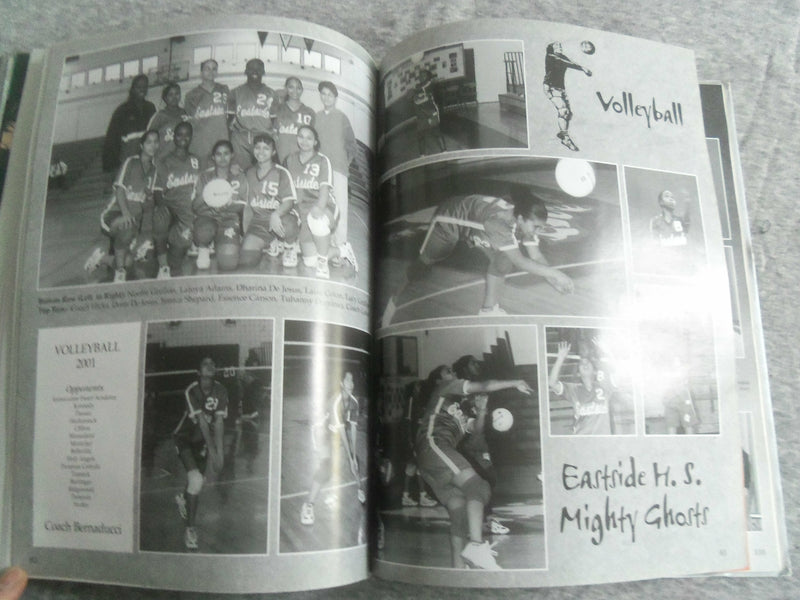 2002 MIRROR EASTSIDE HIGH SCHOOL YEARBOOK - PATTERSON, NEW JERSEY- YB 2788