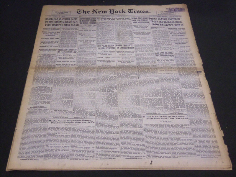 1931 MAY 8 NEW YORK TIMES - NEW AVENUE FROM 42ND TO 59TH ST. URGED - NT 5026
