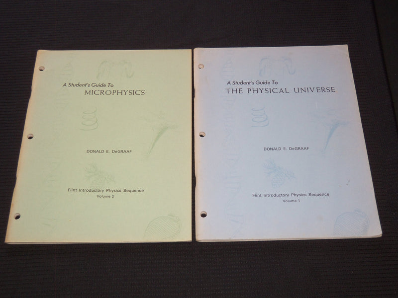 1969 A STUDENT'S GUIDE TO BY DONALD DEGRAAF BOOK LOT OF 3 - PHYSICS - O 2494G