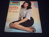 1966 JANUARY 4 CINEMONDE MAGAZINE - CHRISTINE DELAROCHE COVER - E 24856