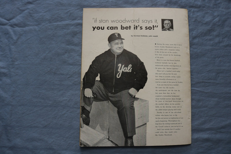 1951 STANLEY WOODWARD'S FOOTBALL MAGAZINE - BOB SMITH COVER - ST 5506T