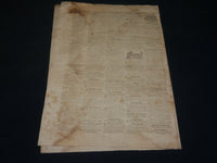 1847 JULY 9 NEW BEDFORD REPORTER NEWSPAPER - GENERAL TOM THUMB - NP 4962