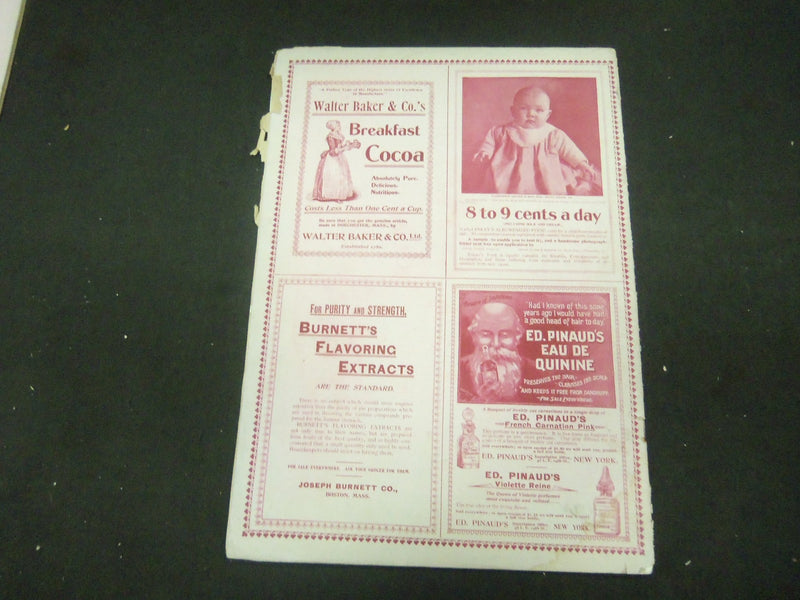 1898 AUGUST THE PURITAN MAGAZINE - GREAT ILLUSTRATIONS -ST 805