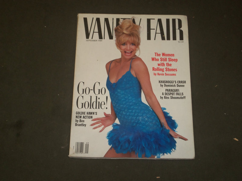 1989 SEPTEMBER VANITY FAIR MAGAZINE - GOLDIE HAWN - B 2495
