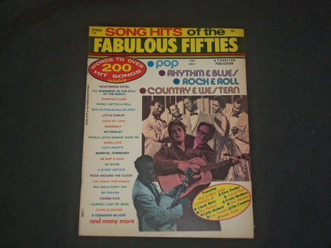 1973 SPRING SONG HITS OF THE FABULOUS FIFTIES MAGAZINE - NICE COVER - B 988