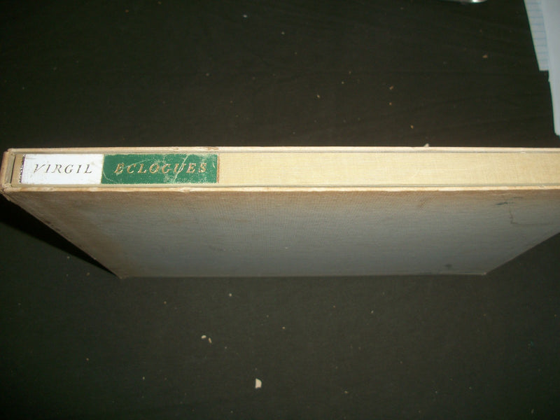 1960 THE ECLOGUES BY PUBLIUS VIRGILIUS MARO BOOK W/ SLIP CASE - ILLUS. - KD 614