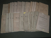 1868-1871 THE RADICAL MONTHLY MAGAZINE LOT OF 27 - NATURAL RELIGION - WR 46