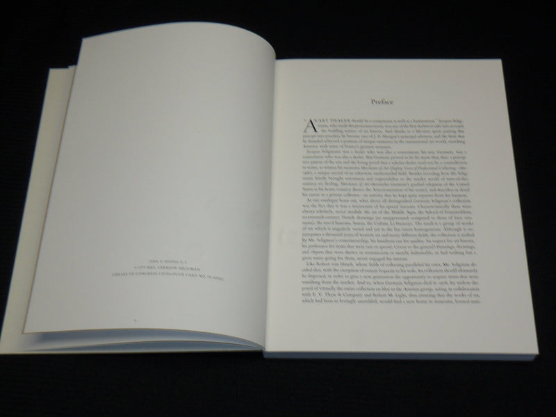1979 THE COLLECTION OF GERMAN SELIGMAN HARDCOVER BOOK - R 718Q