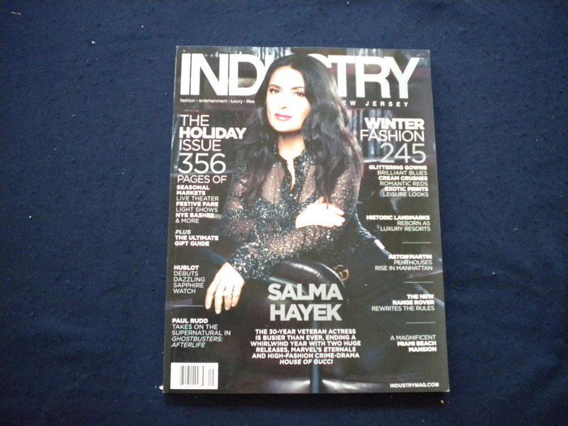 2021 HOLIDAY INDUSTRY NEW JERSEY MAGAZINE - SALMA HAYEK COVER - SP 1522Z