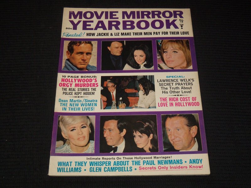 1970 NO. 13 MOVIE MIRROR YEARBOOK MAGAZINE - BARBRA STREISAND COVER - E 16271