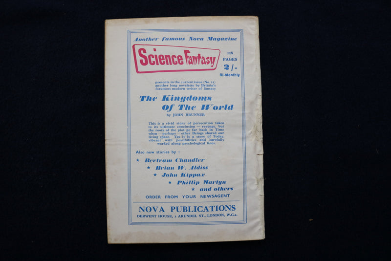 1957 FEBRUARY NEW WORLDS SOFTCOVER DIGEST MAGAZINE - VOLUME 19, NUMBER 56- K 428
