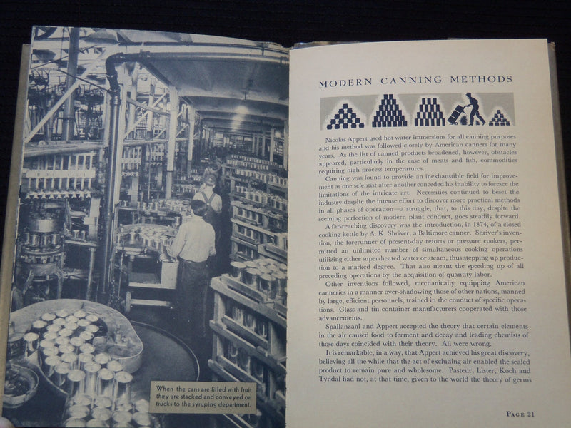 1938 DELICIOUS FOODS IN TIN AND GLASS BOOK - SANTA FE SYSTEM LINES - J 7289