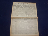 1944 JUNE 22 NEW YORK TIMES -AMERICAN TROOPS BATTLE TO ENTER CHERBOURG - NP 6574