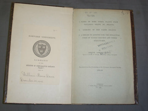 1894 NOTES ON SOME FOSSIL PLANTS FROM DOULTON'S DELPH, ST. HELENS - J 4865