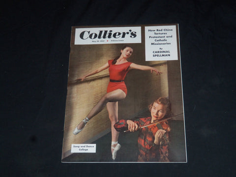1952 MAY 10 COLLIER'S MAGAZINE - SONG AND DANCE COLLEGE - SP 8397