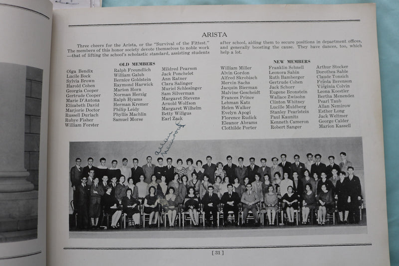 1929 THE HATCHET GEORGE WASHINGTON HIGH SCHOOL YEARBOOK - NEW YORK, NY - YB 3593