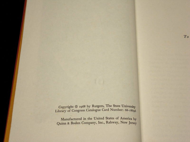 1968 DOUGLASS COLLEGE - A HISTORY BOOK BY GEORGE P. SCHMIDT - RUTGERS - KD 6321