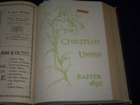 1893 JAN 7 - JUNE 24 THE CHRISTIAN UNION BOUND VOLUME - ILLUSTRATIONS - KD 2382