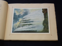 1900'S NATIONAL FALLS AMERICA'S SCENIC WONDER BOOK - COLOR VIEWS - J 7296