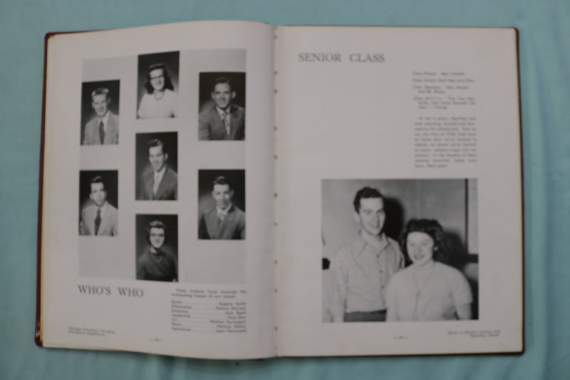 1950 NAPANET NAPPANEE HIGH SCHOOL YEARBOOK - NAPPANEE, INDIANA - YB 3569